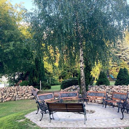 Osada Laskowo, Osrodek Laskowo Domki Nad Jeziorem Buitenkant foto