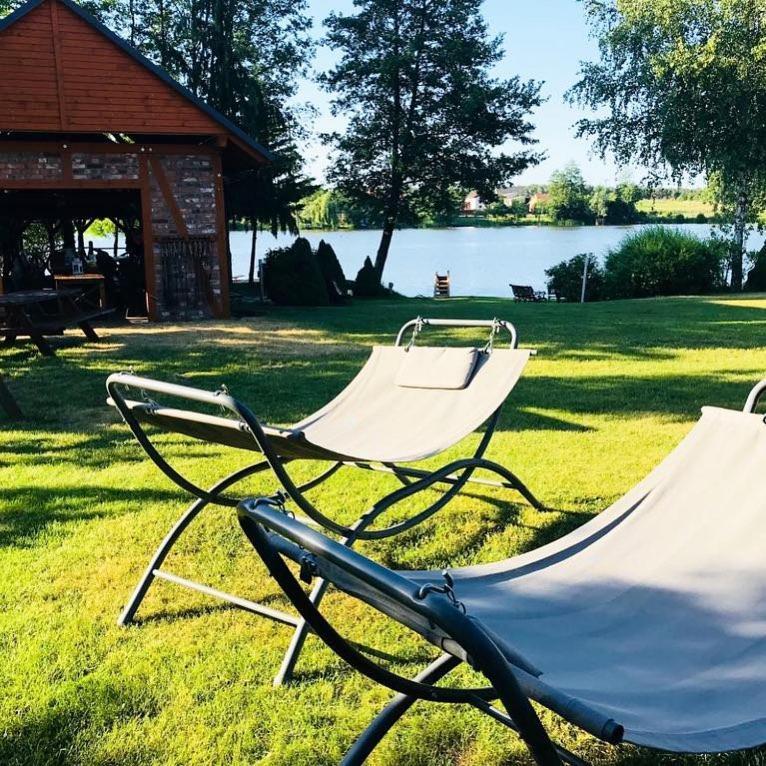 Osada Laskowo, Osrodek Laskowo Domki Nad Jeziorem Buitenkant foto