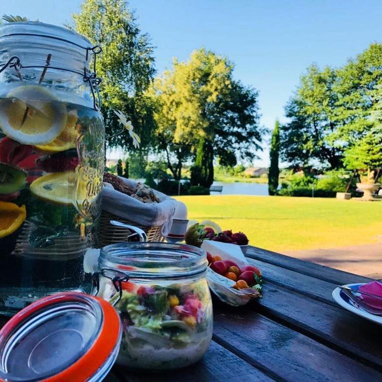 Osada Laskowo, Osrodek Laskowo Domki Nad Jeziorem Buitenkant foto