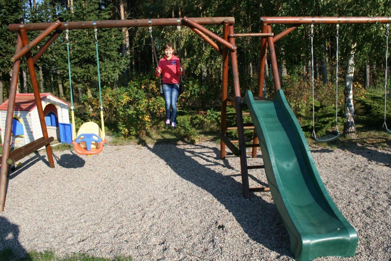Osada Laskowo, Osrodek Laskowo Domki Nad Jeziorem Buitenkant foto